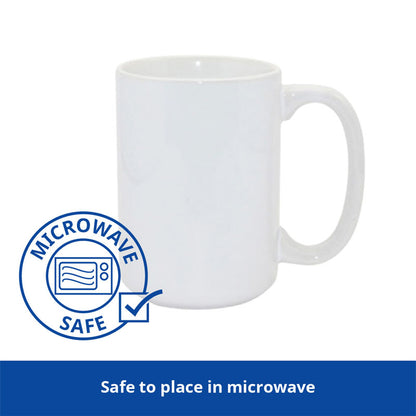 15oz White Blank Sublimation Mugs